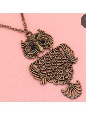 Peppybeads Origami Owl Pendant Necklace 24Kt Gold Plated Brass with 18" Chain